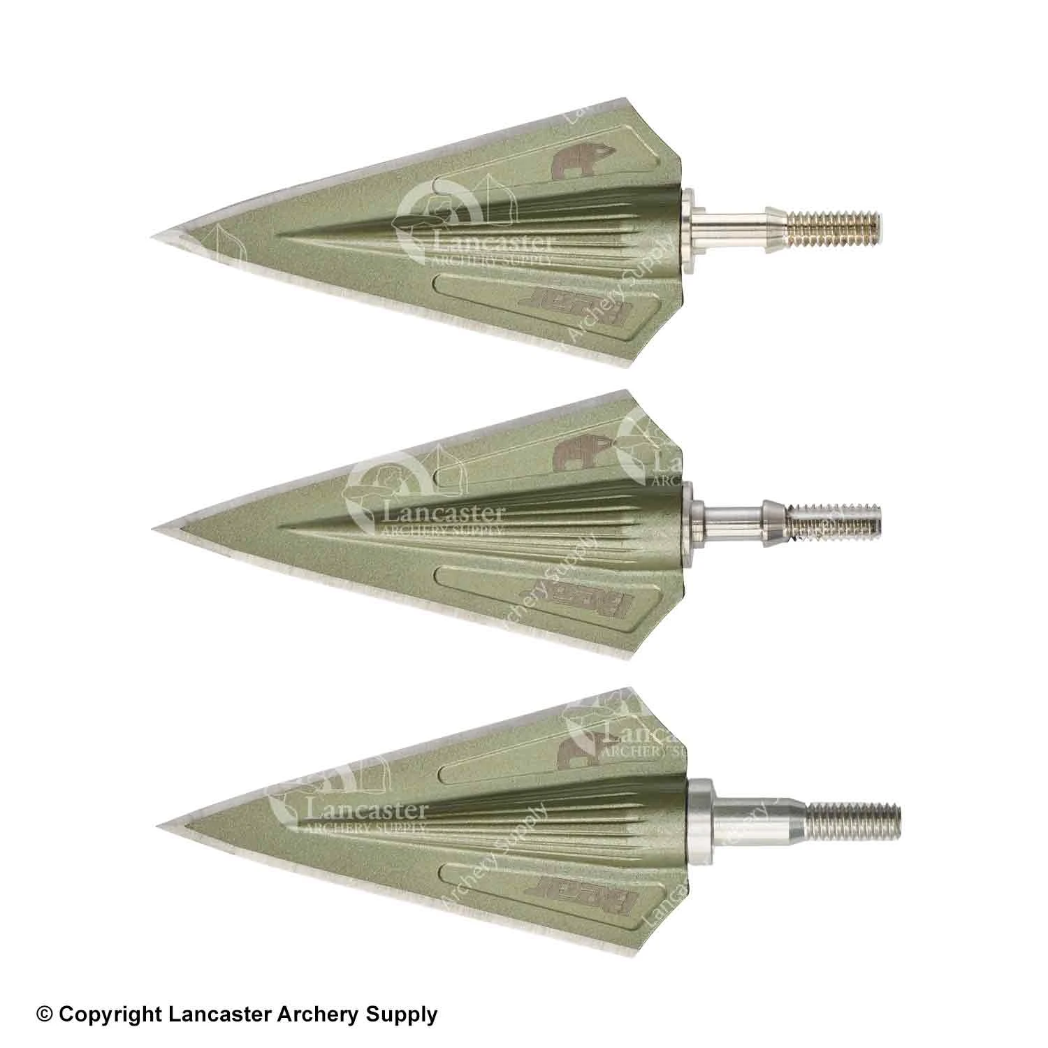 Bear Archery Bear Razorhead Variable Weight System Double Bevel Broadhead Kit (150gr-250gr) 3 Bear Archery Bear Razorhead Variable Weight System Double Bevel Broadhead Kit (150gr-250gr)