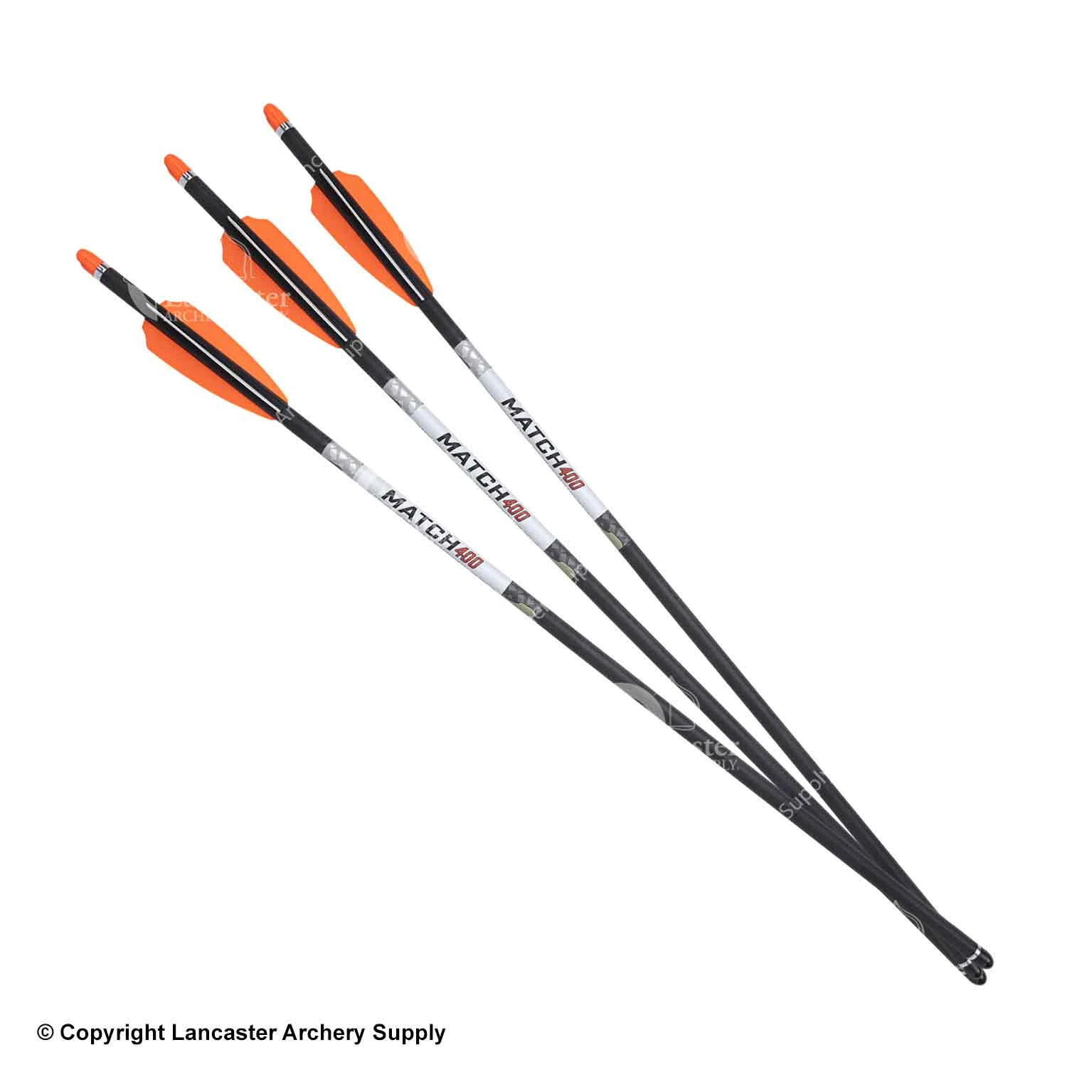 TenPoint Match 400 Carbon Crossbow Arrows 20" (Alpha-Blaze 3 Pack) 4 TenPoint Match 400 Carbon Crossbow Arrows 20" (Alpha-Blaze 3 Pack) - Image 2