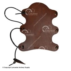 E.W. Bateman Bateman Rubber Cord Laced Leather Traditional Armguard