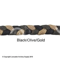 C.R. Archery Products CR Braided Bow Sling (Camo) -ARMGUARDS shop 1900006 blk od gold