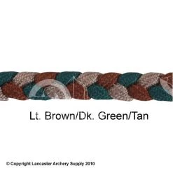 C.R. Archery Products CR Braided Bow Sling (Camo) -ARMGUARDS shop 1900006 lb dg tan