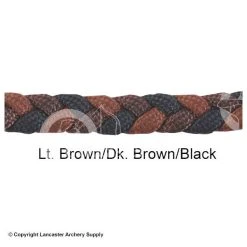 C.R. Archery Products CR Braided Sling W/ Metal Bracket (Camo) -ARMGUARDS shop 1900006 ltbr dkbr blk