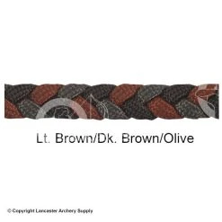 C.R. Archery Products CR Braided Sling W/ Metal Bracket (Camo) -ARMGUARDS shop 1900006 ltbr dkbr olive