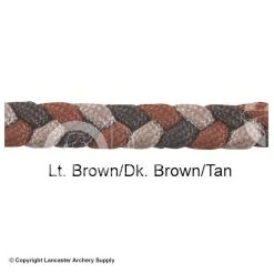 C.R. Archery Products CR Braided Sling W/ Metal Bracket (Camo) -ARMGUARDS shop 1900006 ltbr dkbr tan