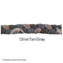 C.R. Archery Products CR Braided Sling W/ Metal Bracket (Camo) -ARMGUARDS shop 1900006 olive tan gray