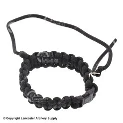 C.R. Archery Products CR Cobra Braided Wrist Sling With Buckle And Hook -ARMGUARDS shop 1900123 black