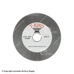 T-Bird Archery T-Bird 168 Tooth Steel 3" Cut-Off Blade For Wood Arrows