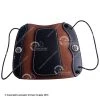 Vista Deluxe Traditional Hunter Leather Armguard W/ Elastic -ARMGUARDS shop 4700032