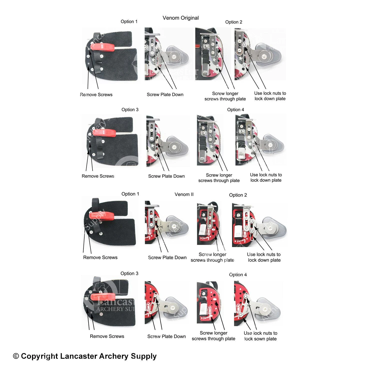 Black Mamba Archery Black Mamba Venom Xtreme Universal Palm Pad 4 Black Mamba Archery Black Mamba Venom Xtreme Universal Palm Pad - Image 2