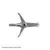 Swhacker All Steel Broadheads (2 Blade 1.5" 100 Gr. Deep Six) -ARMGUARDS shop 8170017 open